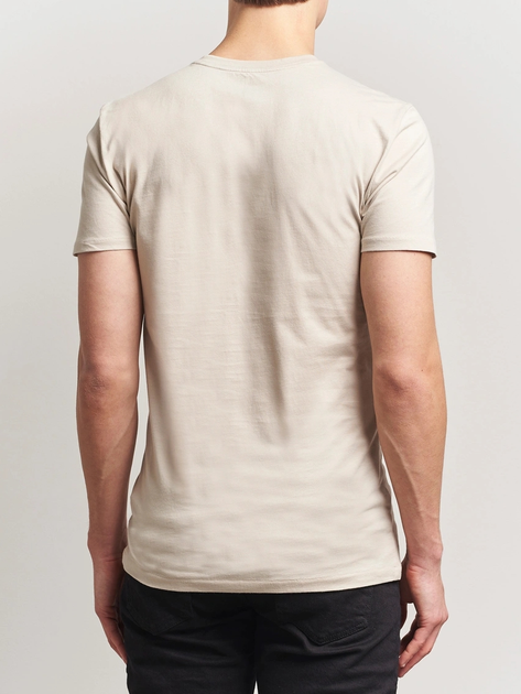 Набір футболок натільних чоловічих бавовняних Polo Ralph Lauren 714830304037 L 3 шт Чорний/Сірий/Бежевий (3616852982257) - зображення 3