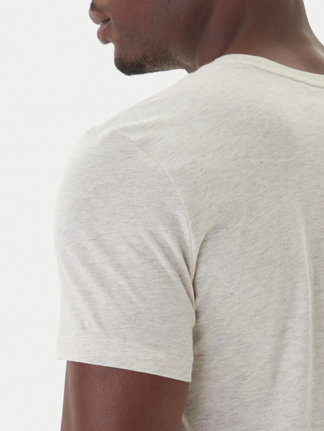 Набір футболок натільних чоловічих бавовняних Polo Ralph Lauren 714830304044 L 3 шт Чорний/Білий/Бежевий (3616853849320) - зображення 5