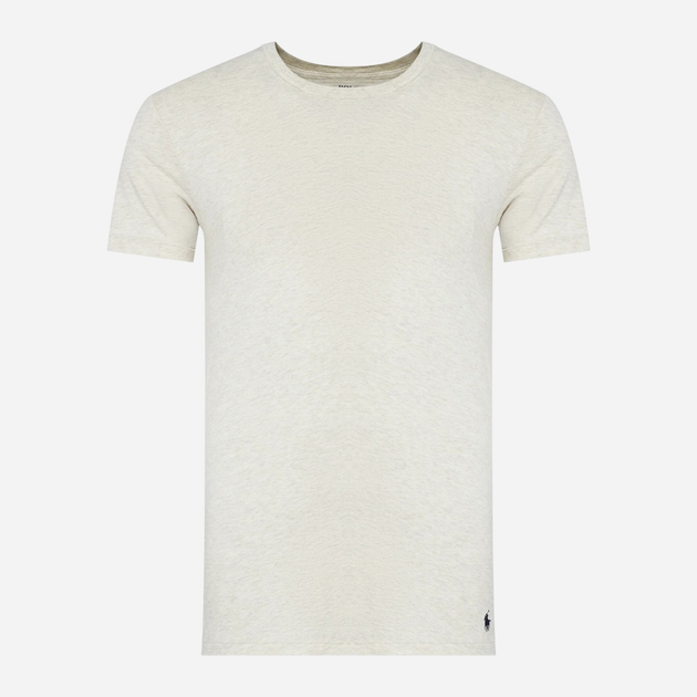 Набір футболок натільних чоловічих бавовняних Polo Ralph Lauren 714830304044 M 3 шт Чорний/Білий/Бежевий (3616853855024) - зображення 8