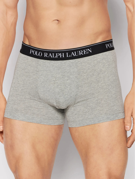 Zestaw majtek męskich typu bokserki Polo Ralph Lauren 714835885003 XL 3 szt Czarny/Biały/Szary (3616531384594) - obraz 2