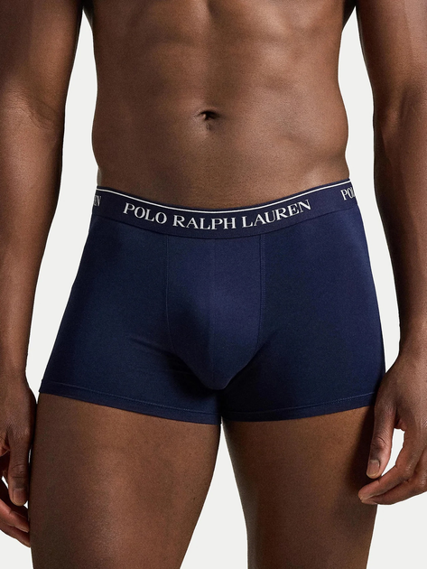 Zestaw majtek męskich typu bokserki Polo Ralph Lauren 714835885004 L 3 szt Granatowy (3616531384617) - obraz 2