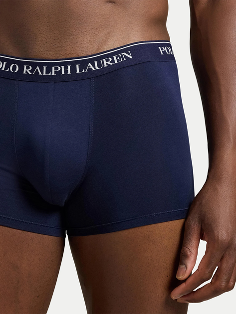 Zestaw majtek męskich typu bokserki Polo Ralph Lauren 714835885004 2XL 3 szt Granatowy (3616531384655) - obraz 4