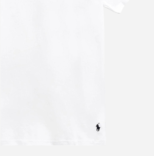 Набір футболок натільних чоловічих бавовняних Polo Ralph Lauren 714835960002 M 2 шт Білий (3616531385027) - зображення 5