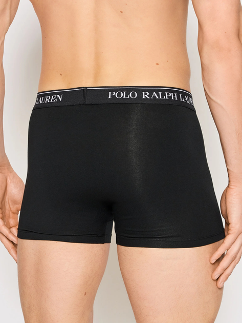Набір трусів-боксерів чоловічих бавовняних Polo Ralph Lauren 714864292001 S 5 шт Чорний (3616533114533) - зображення 3