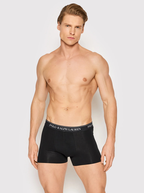Zestaw majtek męskich typu bokserki Polo Ralph Lauren 714864292001 L 5 szt Czarny (3616533114519) - obraz 4