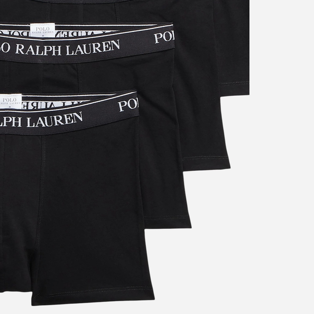 Набір трусів-боксерів чоловічих бавовняних Polo Ralph Lauren 714864292001 M 5 шт Чорний (3616533114526) - зображення 6