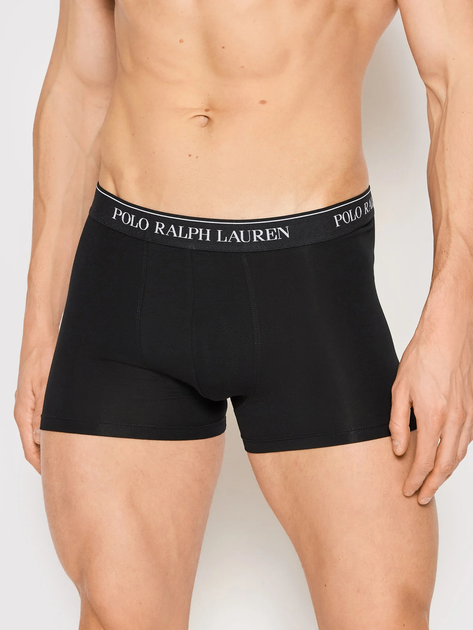 Набір трусів-боксерів чоловічих бавовняних Polo Ralph Lauren 714864292001 2XL 5 шт Чорний (3616533114557) - зображення 2
