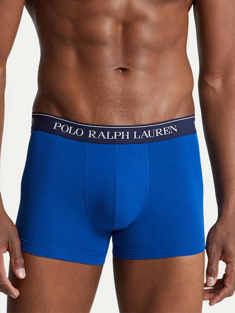 Набір трусів-боксерів чоловічих бавовняних Polo Ralph Lauren 714864292002 M 5 шт Різнокольоровий (3616533114571) - зображення 6
