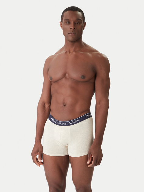 Набір трусів-боксерів чоловічих бавовняних Polo Ralph Lauren 714864292019 L 5 шт Різнокольоровий (3616853799946) - зображення 4