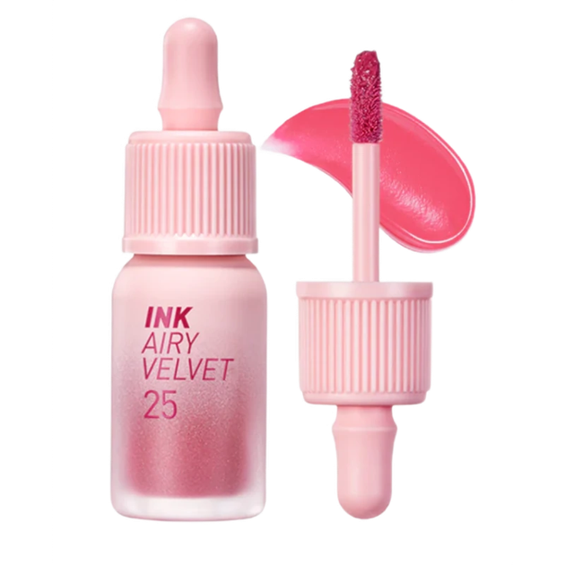 Pomadka w płynie Peripera Ink Airy Velvet 25 Zazzy Peach 4 g (8800255681656) - obraz 3