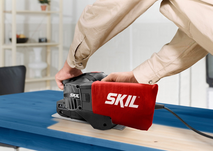 Szlifierka taśmowa Skil 1210 AA 650 W (8710364041213) - obraz 7