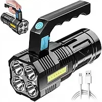 Фонарик Multi Fuction Portable Lamp водонепроницаемый. Светодиодный ручной фонарь с зарядкой от USB - изображение 4