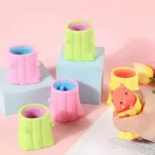 Игрушка антистресс Pop It Фуфлик, коричневая - Фото 4 Игрушка антистресс Pop It Фуфлик, коричневая - изображение 4