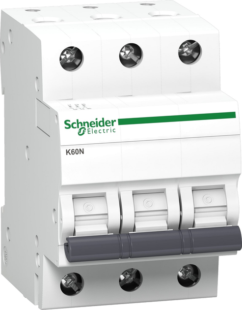 Wyłącznik nadprądowy Schneider Electric 3P B 16A 6kA AC K60N (A9K01316) - obraz 1