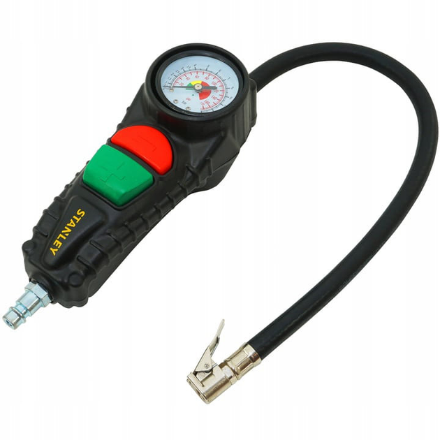Pistolet do pompowania Stanley 10 bar z manometrem (150703XSTN) - obraz 4