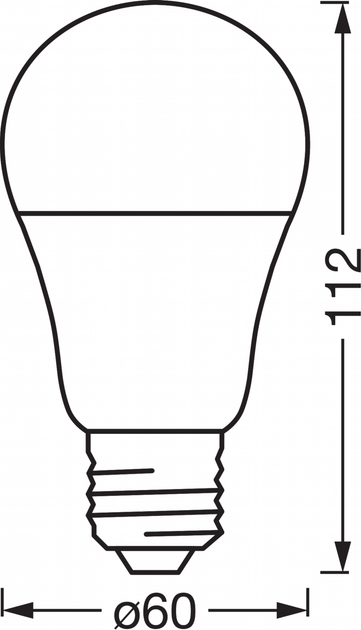 Inteligentna lampa LED OSRAM SMART+ WiFi A60 9W RGBW 806 Lm DIM E27 (4099854461286) - obraz 6