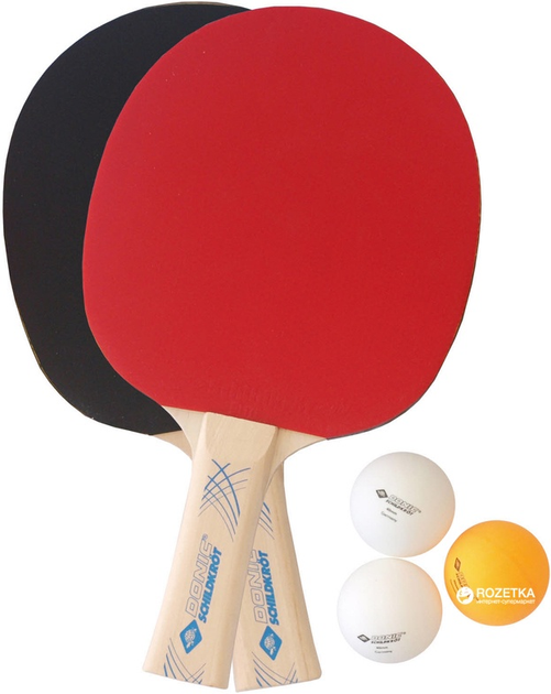 Zestaw do tenisa stołowego Donic Appelgren Line 300 2 rakietki + 3 piłeczki (788634S) - obraz 2