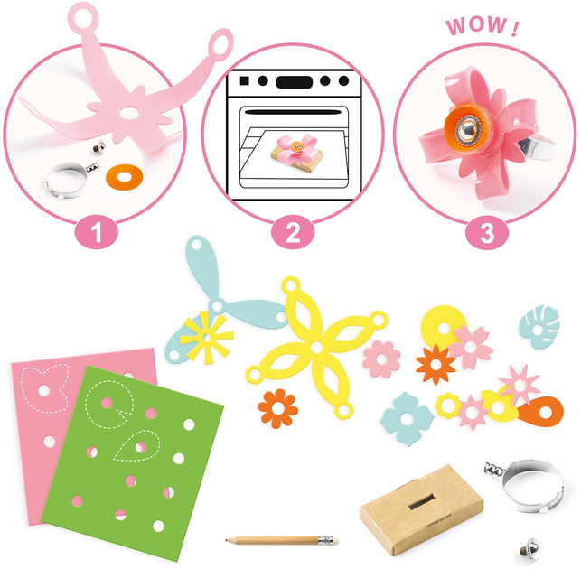 Набір для створення каблучок Djeco (DJ09499) - зображення 5