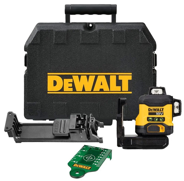 Рівень лазерний лінійний DeWalt 18V XR (DCLE34031N) - зображення 3