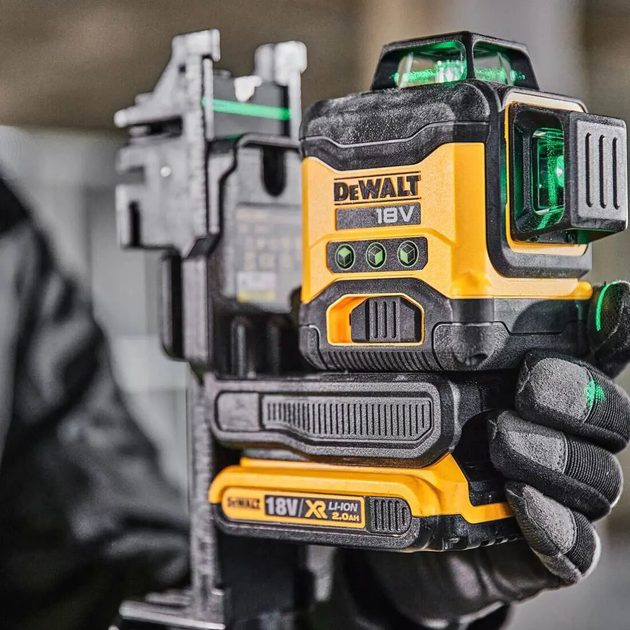 Рівень лазерний лінійний DeWalt 18V XR (DCLE34031N) - зображення 7