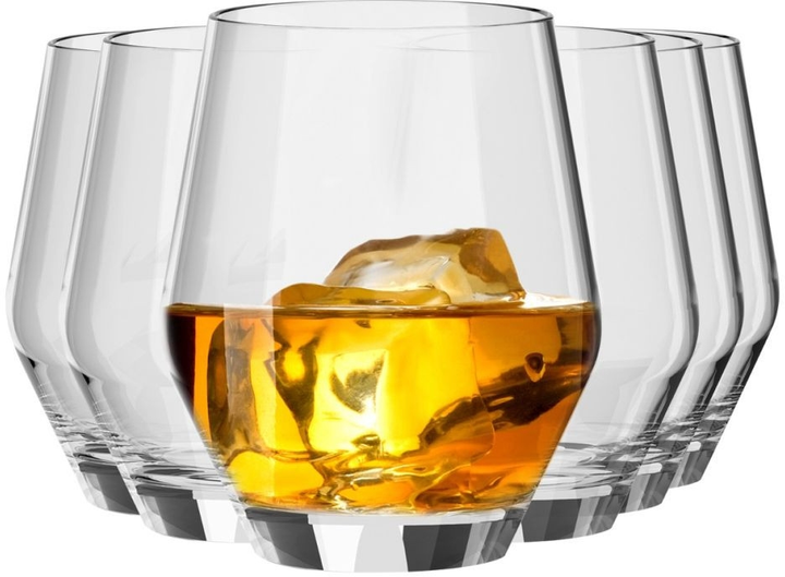 Zestaw szklanek do whisky Krosno Ray 380 ml x 6 szt. (5900345901558) - obraz 2