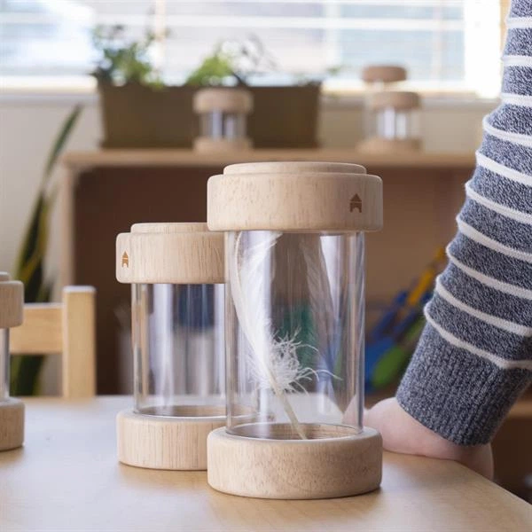 Игровой набор Guidecraft Natural Play Сокровища в прозрачных баночках (G3086) - Фото 6 Игровой набор Guidecraft Natural Play Сокровища в прозрачных баночках (G3086) - изображение 6