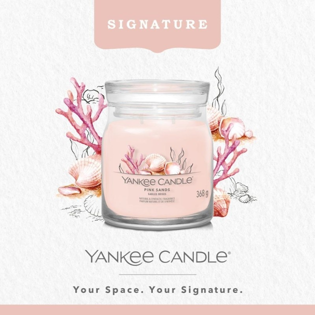 Ароматична свічка Yankee Candle Pink Sands 368 г (5038581128849) - зображення 3