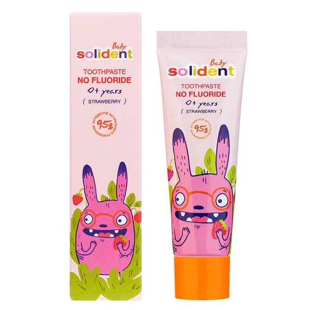 Дитяча зубна паста Solident Baby Tooth Paste, 30 мл