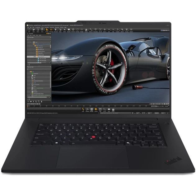 Ноутбук Lenovo ThinkPad P1 Gen 7 Intel® Core™ Ultra 9 185 ГГц до 5, 1 ГГц, 16 WQXGA, IPS 165 Гц, 64 ГБ LPDDR5x, 2 ТБ SSD, NVIDIA® GeForce RTX™ 4070 8 ГБ GDDR6, Windows® 11 Pro, черный - Фото 3 Ноутбук Lenovo ThinkPad P1 Gen 7 Intel® Core™ Ultra 9 185 ГГц до 5, 1 ГГц, 16 WQXGA, IPS 165 Гц, 64 ГБ LPDDR5x, 2 ТБ SSD, NVIDIA® GeForce RTX™ 4070 8 ГБ GDDR6, Windows® 11 Pro, черный - изображение 3