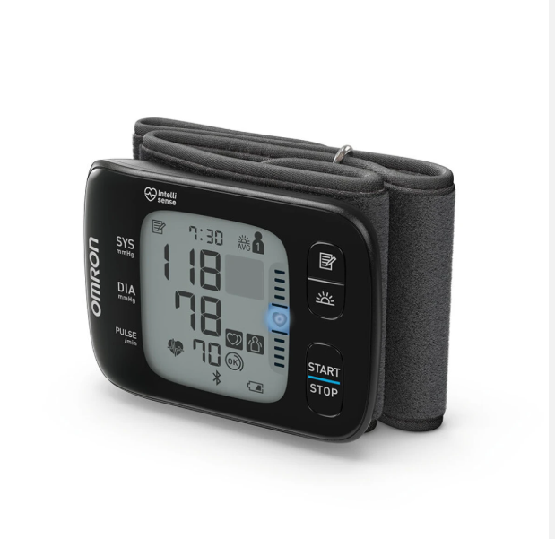 Тонометр автоматический на запястье OMRON RS7 Intelli IT, Bluetooth, память 2×100, OMRON Connect, 13,5-21,5 см - Фото 1 Тонометр автоматический на запястье OMRON RS7 Intelli IT, Bluetooth, память 2×100, OMRON Connect, 13,5-21,5 см - изображение 1