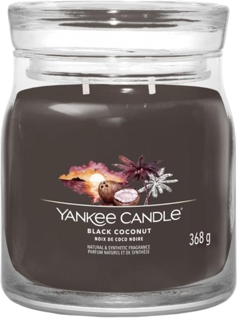 Ароматична свічка Yankee Candle Black Coconut 368 г (5038581125039) - зображення 1