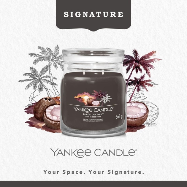Ароматична свічка Yankee Candle Black Coconut 368 г (5038581125039) - зображення 3