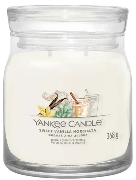 Ароматична свічка Yankee Candle Sweet Vanilla Horchata 368 г (5038581158822) - зображення 1