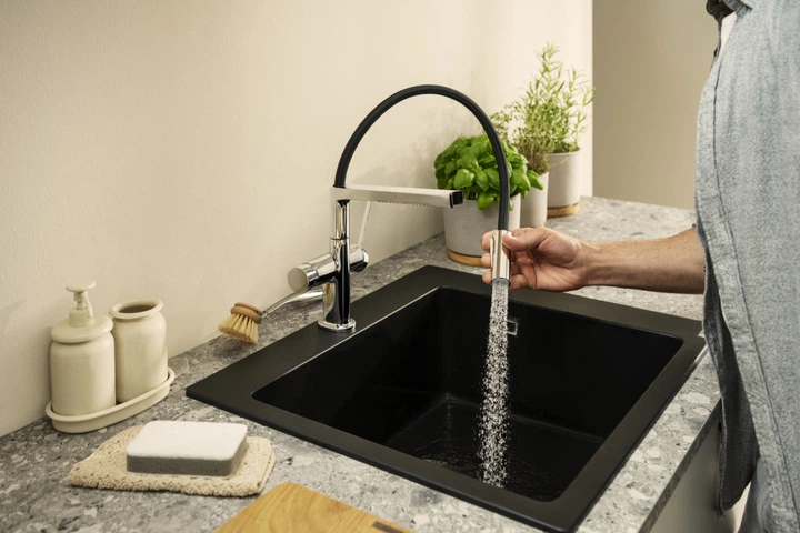 Смеситель кухонный Hansgrohe Talis Select M54 72861000 - Фото 9 Смеситель кухонный Hansgrohe Talis Select M54 72861000 - изображение 9