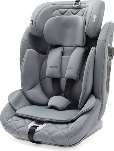 Автокрісло Baby Mix Hero Pro I-Size 76-150 см Grey (8596164159019) - зображення 2