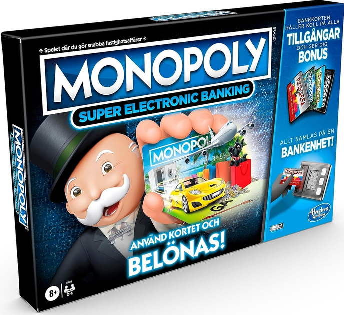 Настільна гра Hasbro Monopoly Super Electronic Banking (литовська версія) E8978LT (5010993719150) - зображення 2