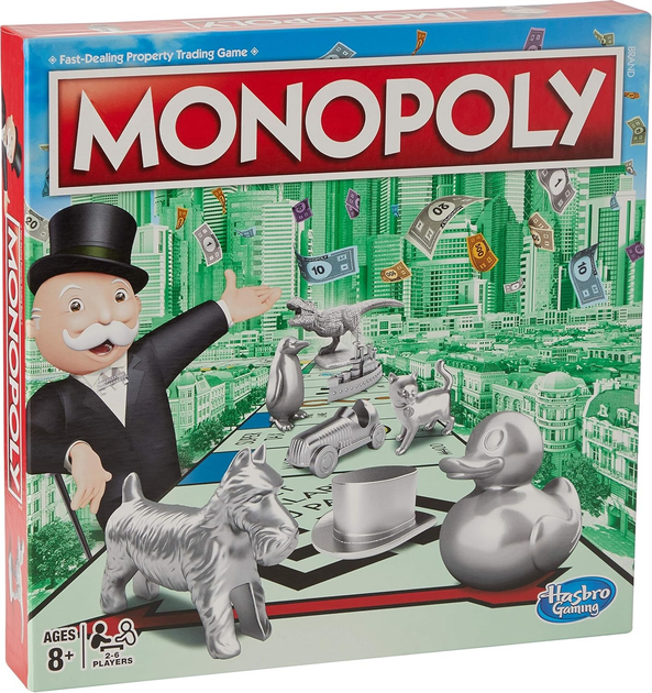 Настільна гра Hasbro Monopoly Classic (фінська версія) C1009FIN (5010993916504) - зображення 1