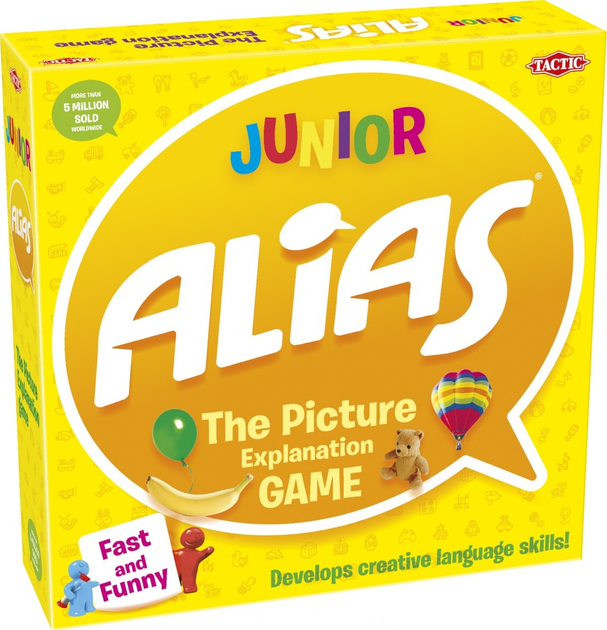 Gra planszowa Tactic Kids Alias (wersja litewska) 53236 (6416739532363) - obraz 1