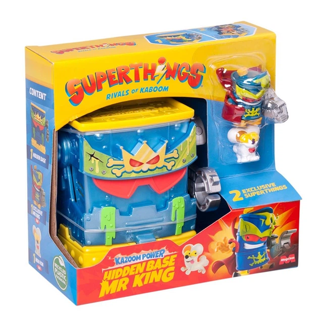 Игровой набор SuperThings серии Kazoom Power - Скрытая база Містера Кінга - Фото 5 Игровой набор SuperThings серии Kazoom Power - Скрытая база Містера Кінга - изображение 5