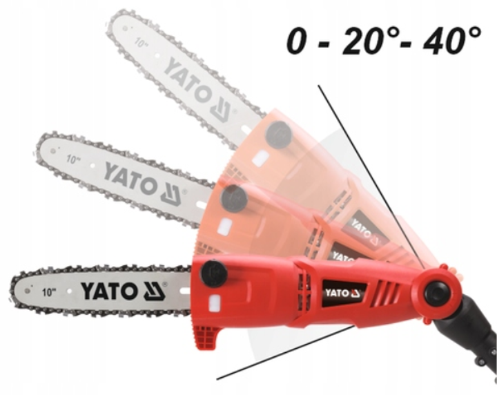 Urządzenie ogrodowe na wysięgniku YATO YT-84800 pilarka gałęzi 710 W 255 cm (5906083090677) - obraz 5