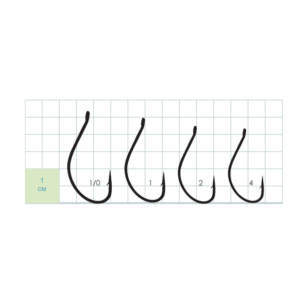 Крючки Gurza Drop Shot Hook K-1701 10шт. №2 - Фото 2 Крючки Gurza Drop Shot Hook K-1701 10шт. №2 - изображение 2