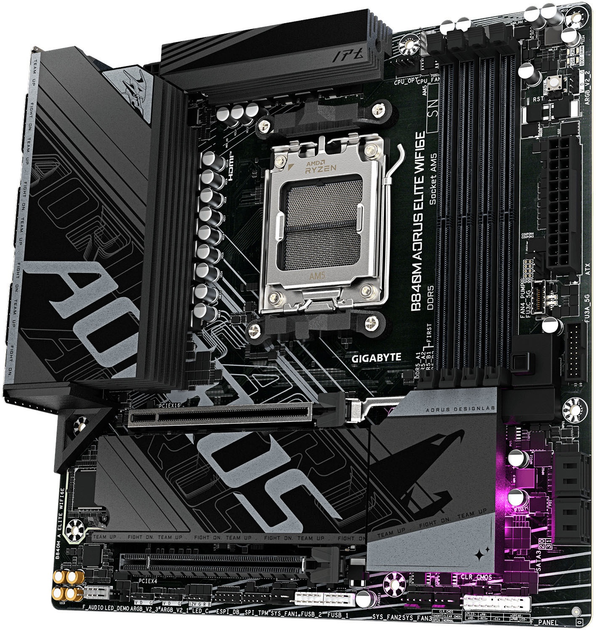 Płyta główna Gigabyte B840M AORUS ELITE WIFI6E (sAM5, AMD B840, PCI-Ex16) - obraz 3