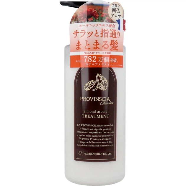 PELICAN Provinscia Chou Chou Hair Treatment тритмент с ароматом миндаля, 500 мл - Фото 1 PELICAN Provinscia Chou Chou Hair Treatment тритмент с ароматом миндаля, 500 мл - изображение 1