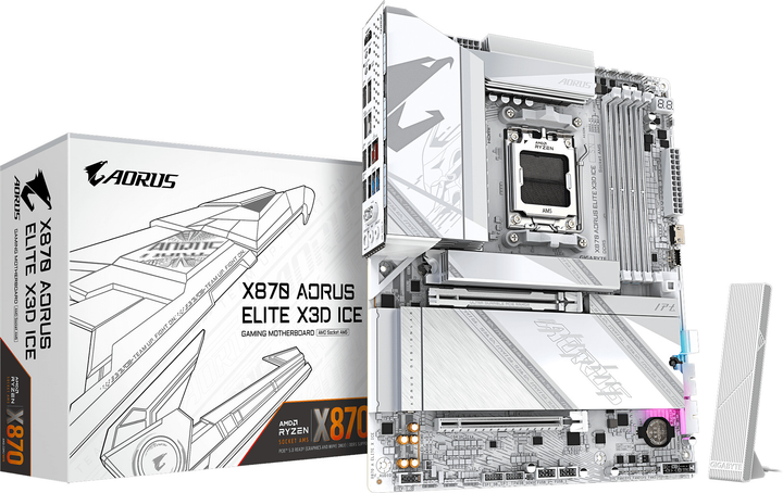 Płyta główna Gigabyte X870 AORUS ELITE X3D ICE (sAM5, AMD X870, PCI-Ex16) - obraz 5