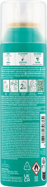Сухой шампунь Klorane Dry Shampoo With Nettle And Vitamin E Крапива для жирных волос 150 мл (3282770396362) - Фото 2 Сухой шампунь Klorane Dry Shampoo With Nettle And Vitamin E Крапива для жирных волос 150 мл (3282770396362) - изображение 2
