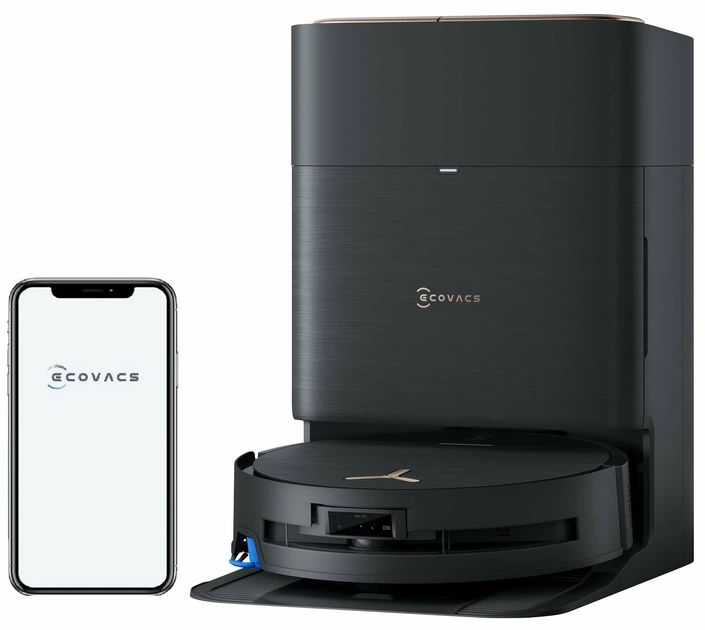 Робот-пилосос ECOVACS DeeBot X9 Pro Omni Black - изображение 4