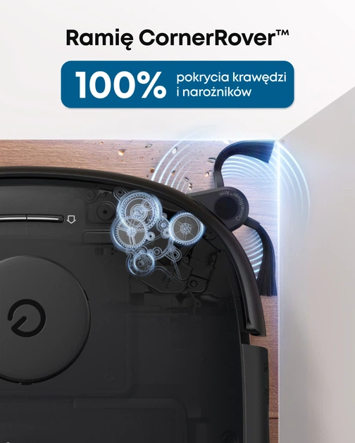 Робот-пилосос з вологим прибиранням Eufy Omni E28 Black (T2352G11) - изображение 6