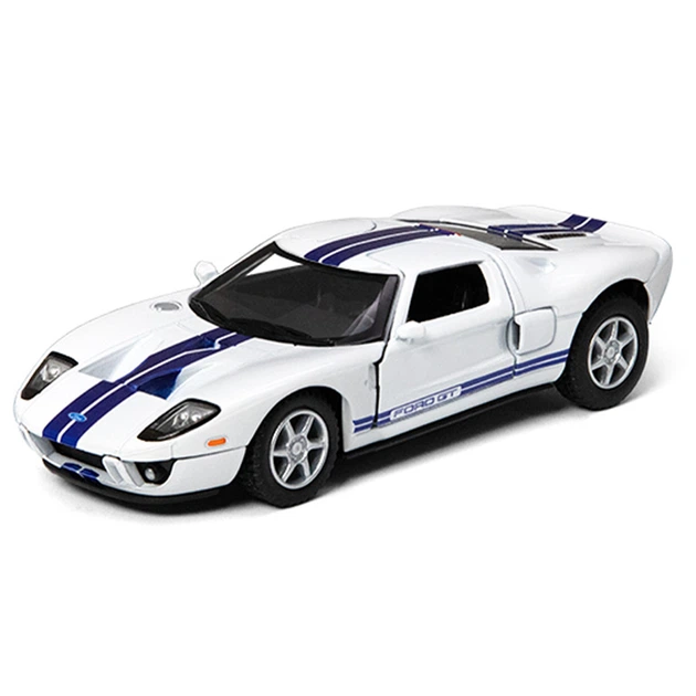 Металлическая инерционная легковая модель Ford GT 2006 5", открываются двери - Фото 1 Металлическая инерционная легковая модель Ford GT 2006 5", открываются двери - изображение 1