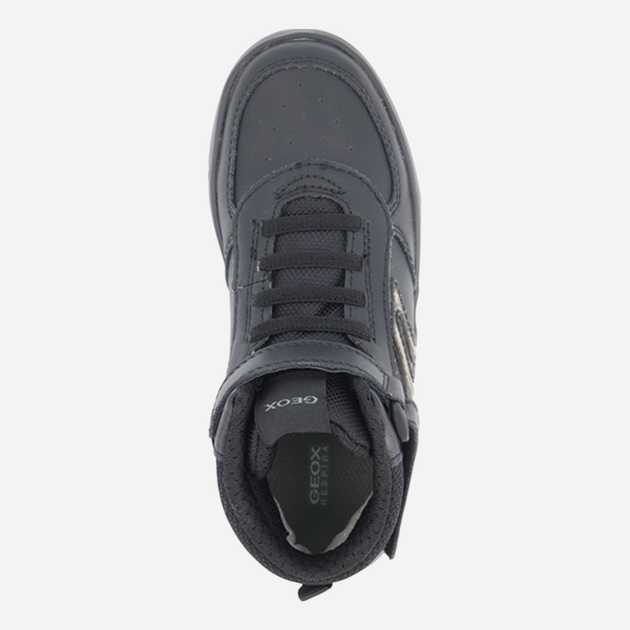 Sneakersy chłopięce świecące Geox DJ Rock 33 Czarne - obraz 4