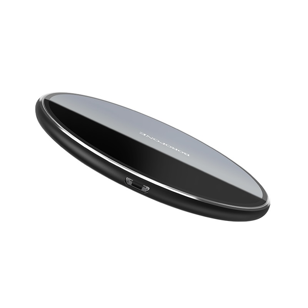 Бездротова Зарядка QI Borofone BQ3 Preference Wireless Charger |10W| Чорний - зображення 3